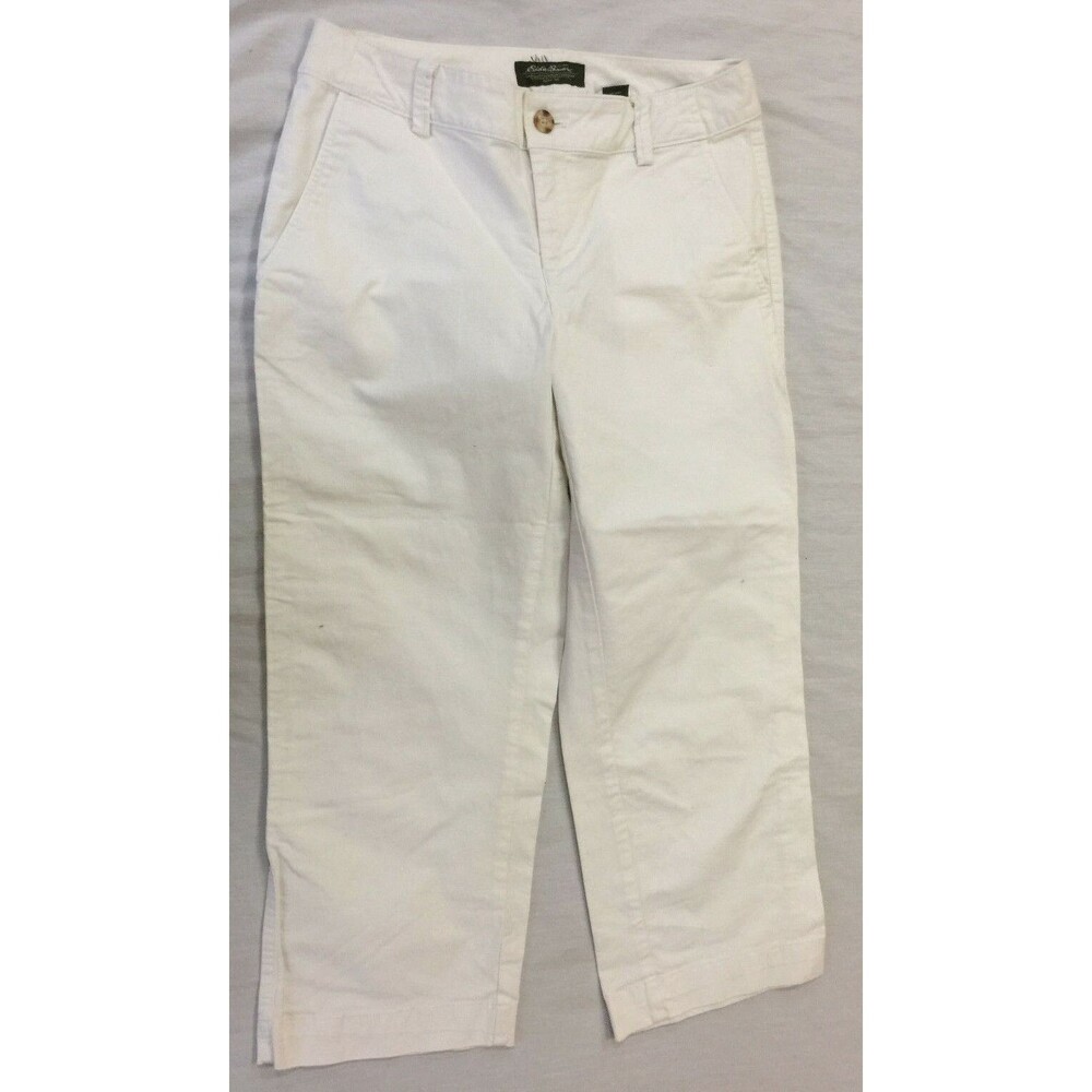 EDDIE BAUER WOMENS CAPRIS PANTS SIZE 2